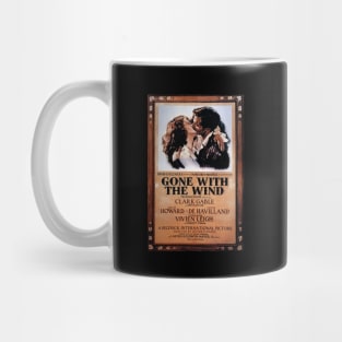 Gone With The Wind Movie Poster (Theatrical Pre-Release Version) Mug